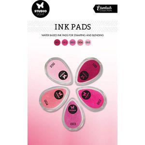 Studio Light Ink Pads Waterbased Rood tinten SL-ES-INKP01 215x130mm