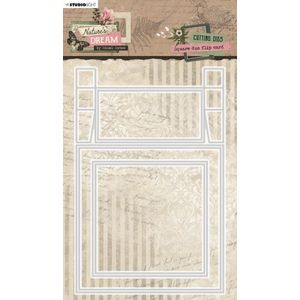 Studio Light • Natures Dream Cutting Dies Square Duo Flip Card