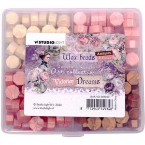 Jma - Studiolight - Wax Beads - Antiques & Pinks - 4 Kleuren