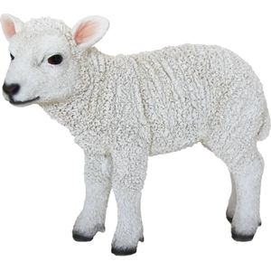 Esschert Design Lam Staand 25,4x9,2x20,3 cm - Decoratief Tuinbeeld