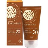 Earth-Line - Argan Sun - Zonnebrand - SPF 20 - 100% Minerale Filters