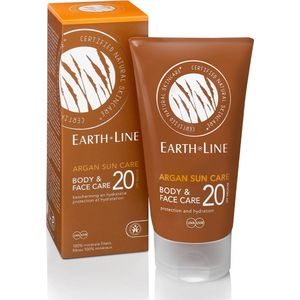 Earth-Line - Argan Sun - Zonnebrand - SPF 20 - 100% Minerale Filters