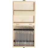 Labor Speedborenset 13-delig - Hout - Houtenkoffer - Zeskant Aansluiting