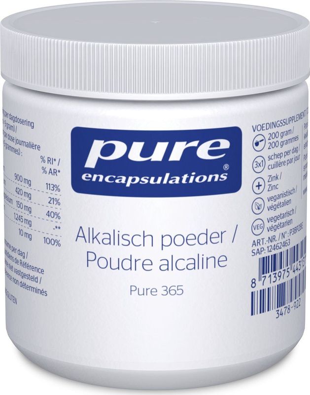 Zink - Poeder - Ondersteunt Zuur-Basemetabolisme - Vrij Van Onnodige Additieven