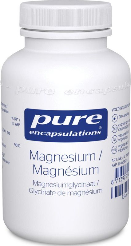 Pure Encapsulations Magnesium Glycinaat Capsule 90  -  Nestle