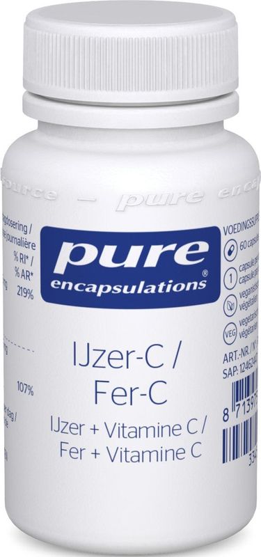 Ijzer - Ondersteuning IJzeropname - Vrij Van Kunstmatige Stoffen