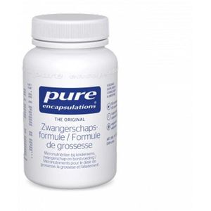 Pure Encapsulations Zwangerschapsformule - Multivitaminepreparaat met foliumzuur, vitamine A, jodium - 60 capsules