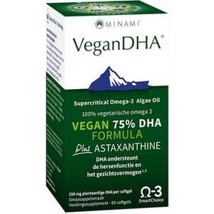 Minami Vegan dha 250mg 60 softgels