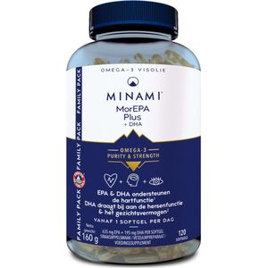 Minami MorEPA Plus 120 softgels