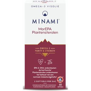 Minami MorEPA Plantsterolen 60 softgels