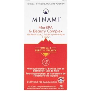 Minami - MorEPA & Beauty Complex - Softgels - Multivitaminen - 60 Stuks