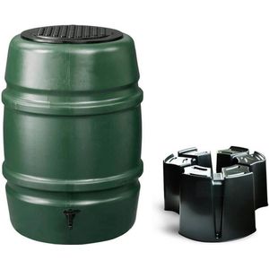 Regentonset Harcostar - 168 Liter Groen + Voet