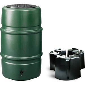 Regentonset Harcostar - 227 Liter Groen + Voet