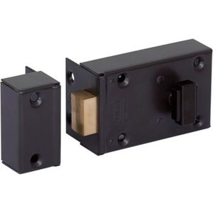 Lips - 1758 Cilinderoplegslot - Bruin Gelakt - Staal