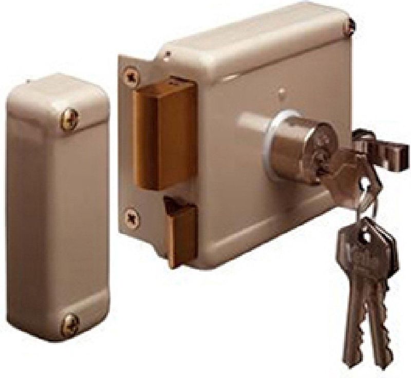 Yale - Oplegslot met Losse Buitencilinder - Doornmaat 50 mm - Links