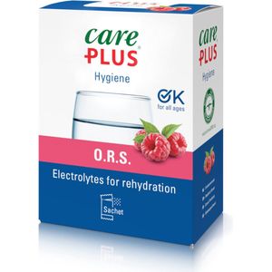 Care Plus ORS zakjes (Oral Rehydration Salt) voor kinderen - Framboos