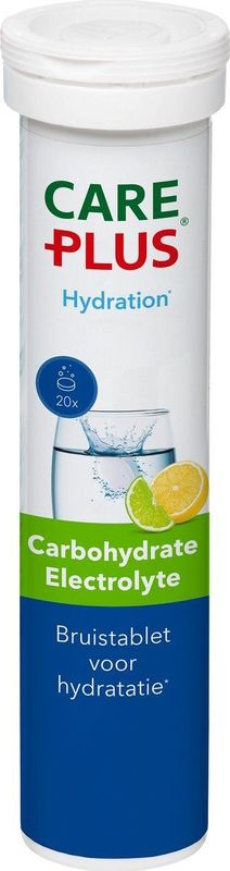 Care Plus - Carbohydrate Electrolyte - Lemon/Lime - 20 Stuks
