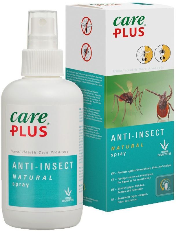 Care Plus Anti-Insect Natural Spray 200ml - Anti-insect middel -