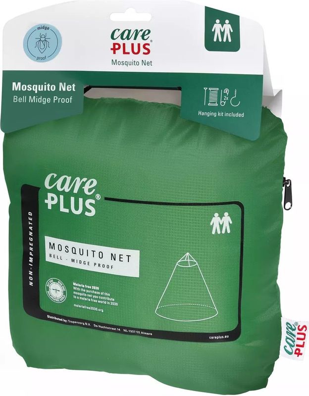 Care Plus - Midge-Proof Bell - Klamboe - 2 Persoons - Niet-Geïmpregneerd