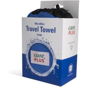 Care Plus Reishanddoek microvezel - Maat: large 75 x 150 cm - Blauw - Travel Towel