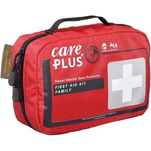 Care Plus - EHBO Set - Rood - Kunststof - Inhoud voor Gezin