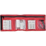 Care plus First Aid Kit roll out small- EHBO set - verbanddoos - uit te rollen- overzichtelijk
