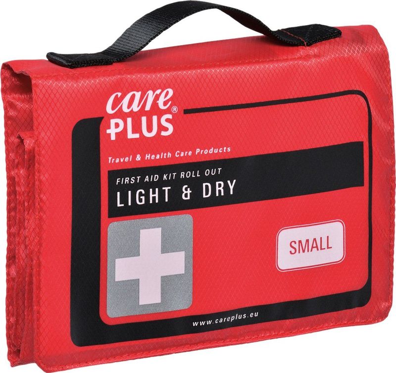 Care plus First Aid Kit roll out small- EHBO set - verbanddoos - uit te rollen- overzichtelijk