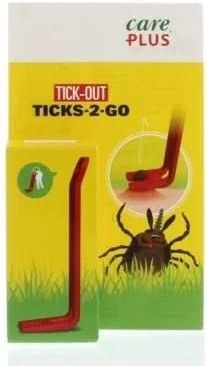 Care Plus Tick-Out Tick 2Go - tekentang- tekenpen - verwijderaar