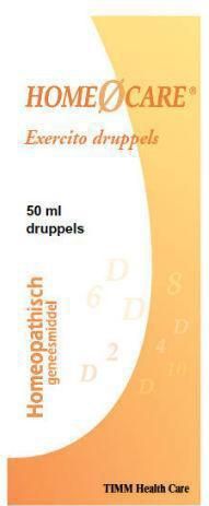 Homeøcare - Exercito Druppels - 100 ml - Homeopathisch Geneesmiddel