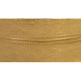 Mega Collections Teil/emmer/plantenpot - zink - oud goud - rond - D22 x H10 cm