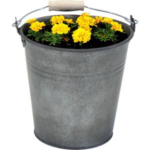 Mega Collections - Eddy - Plantenpot - Vintage Antraciet - Zink