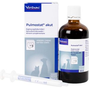 Virbac - Pulmostat Akut - Hoestsiroop - 100 ml - Natuurlijke Ingrediënten
