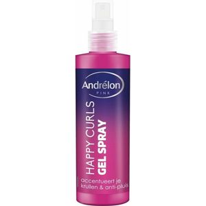 Andrélon Pink Happy Curls Gel Spray