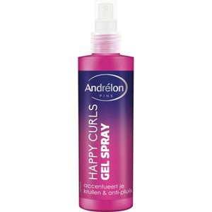 Andrélon Pink Happy Curls Gel Spray