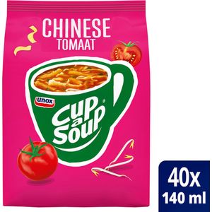 Unox Cup a Soup  Automatensoep Vending Chinese Tomaat 1 zak 40 porties