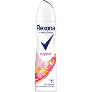 Rexona - Women Fragrance Tropical - Deodorant Spray - Tropische Geur - 150ml