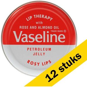 12x Vaseline Lip Therapy Rosy (1 stuk)