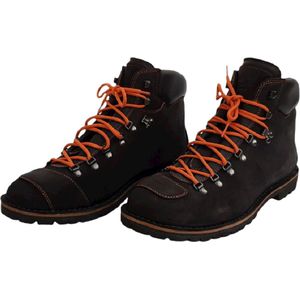 Motorschoenen MAGELLAN & MULLOY Adventure Biker Boot, Denver, Zwart met Oranje stiksel, Maat 36, Dames, Verpakking (doos) kan licht beschadigd zijn