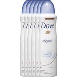 Dove Deodorant Spray Original - 6 x 150 ml - Voordeelverpakking