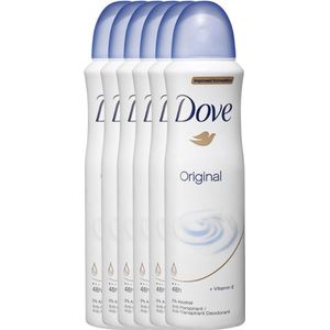 Dove Deodorant Spray Original - 6 x 150 ml - Voordeelverpakking