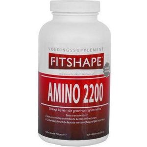 Fitshape Amino 2200mg  325 tabletten