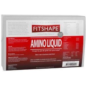 Fitshape - Amino Liquid - Vloeibaar Eiwit - Ampul