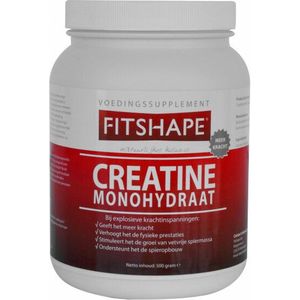 Fitshape - Creatine Monohydraat - Sportvoeding - 500 gram