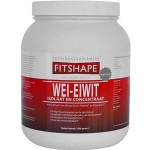 FITSHAPE WEI EIWIT AARDBEI