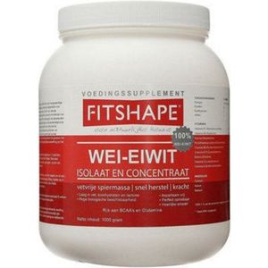 Fitshape Wei Eiwit Vanille 2000gr