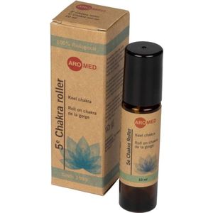 Aromed - Lotus 5e Chakra Roller - Bio - Voor Balans en Communicatie