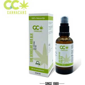 CannaCans® CBD Gevoelige Huid Olie - Bio Olie - 250MG CBD - 50ML