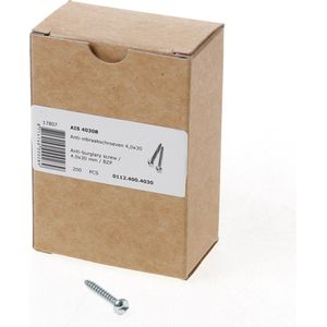 DX anti-inbraakschroef - 4.0x30mm - gegalvaniseerd - bolle kop