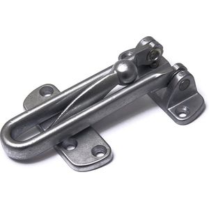 Dulimex - DX Verende Kierstandhouder - Verchroomd - Voor Naar Binnen Draaiende Deuren en Ramen