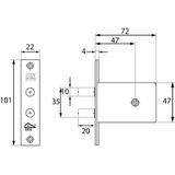 DX Penslot DSKG6001 47mm M Kom SKG*